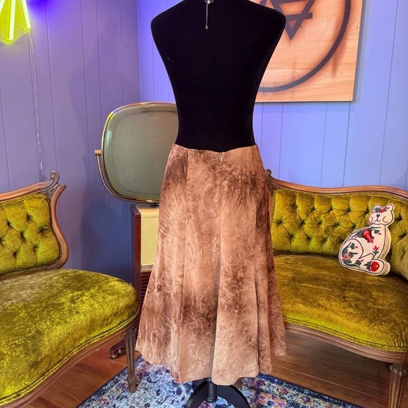 Vintage Y2K Dressbarn Tie Dye Boho Fairycore Skirt Size 6 - Picture 7 of 12